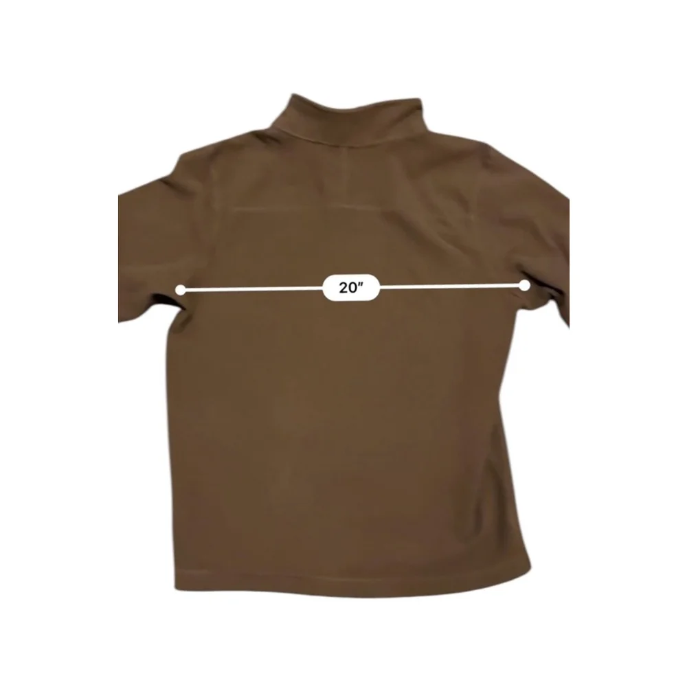 THE NORTH FACE TECH GLACIER 1/4-ZIP FLEECE MEN'S Sz M Coffee Bean Brown​​​​ - Picture 6 of 8